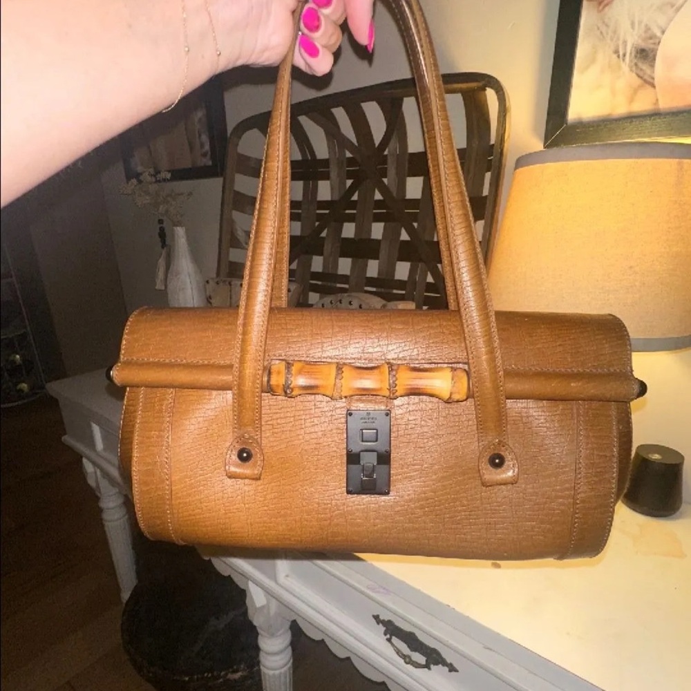 Gucci Bamboo bullet bag